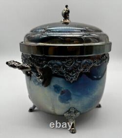 Baroque by Wallace Ice Bucket With Glass liner and Gasket. #241/free shipping