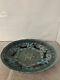 Plate Bow Turquoise Gold Silver 925 Greek Ornaments Used
