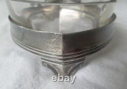 WMF antique silver plated serving dish platter glass fruit bowls c1900 nouveau